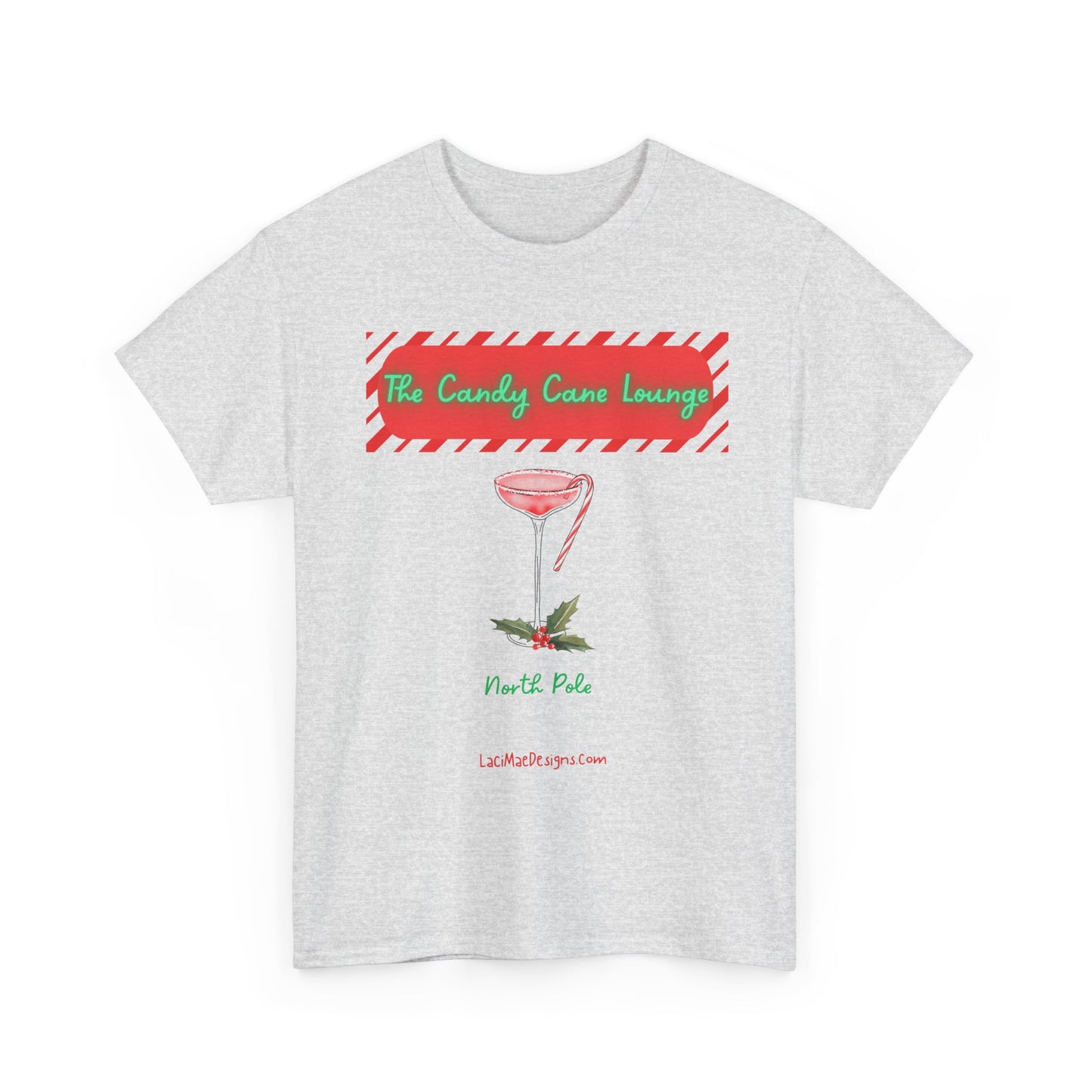 Fun, imaginary North Pole lounge Unisex Heavy Cotton Tee