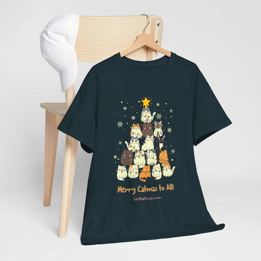 Fun Christmas themed Unisex Heavy Cotton Tee