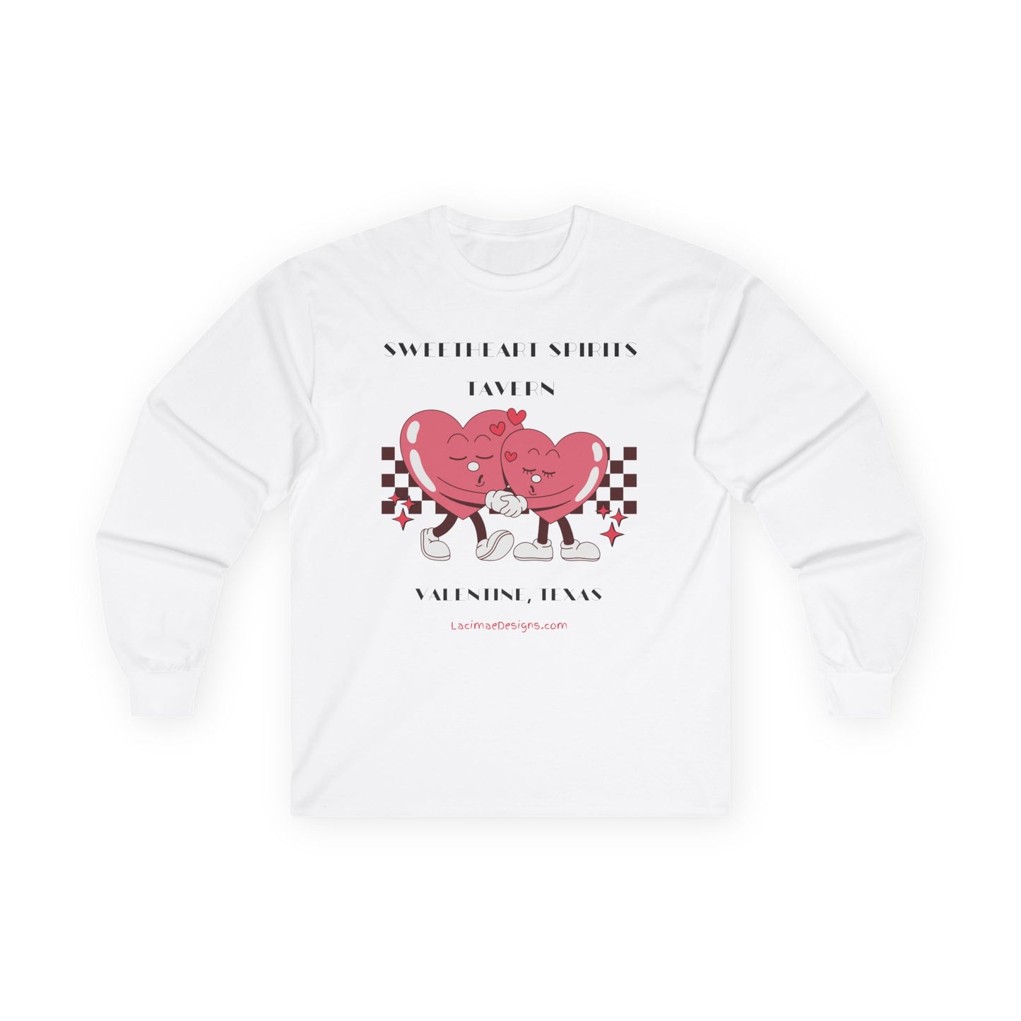 Valentine's Day themed Unisex Ultra Cotton Long Sleeve Tee