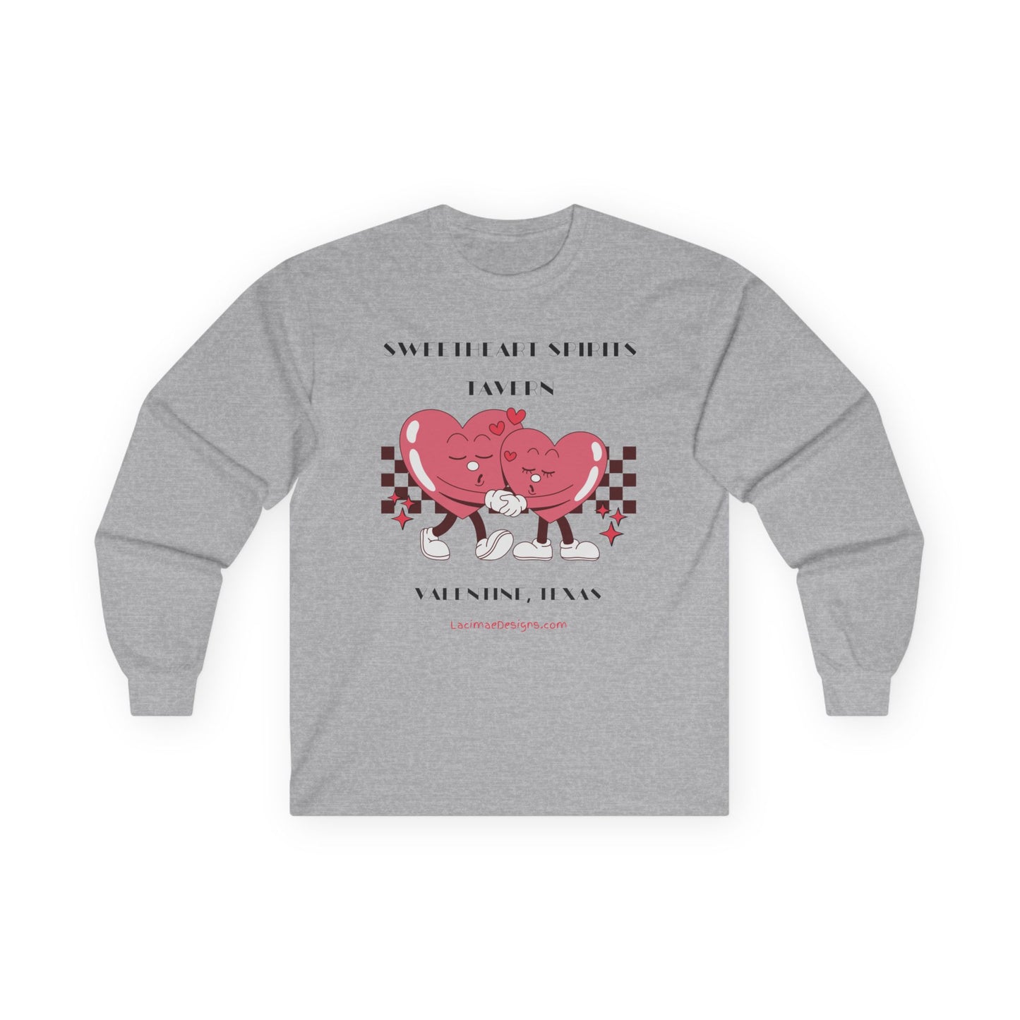 Valentine's Day themed Unisex Ultra Cotton Long Sleeve Tee