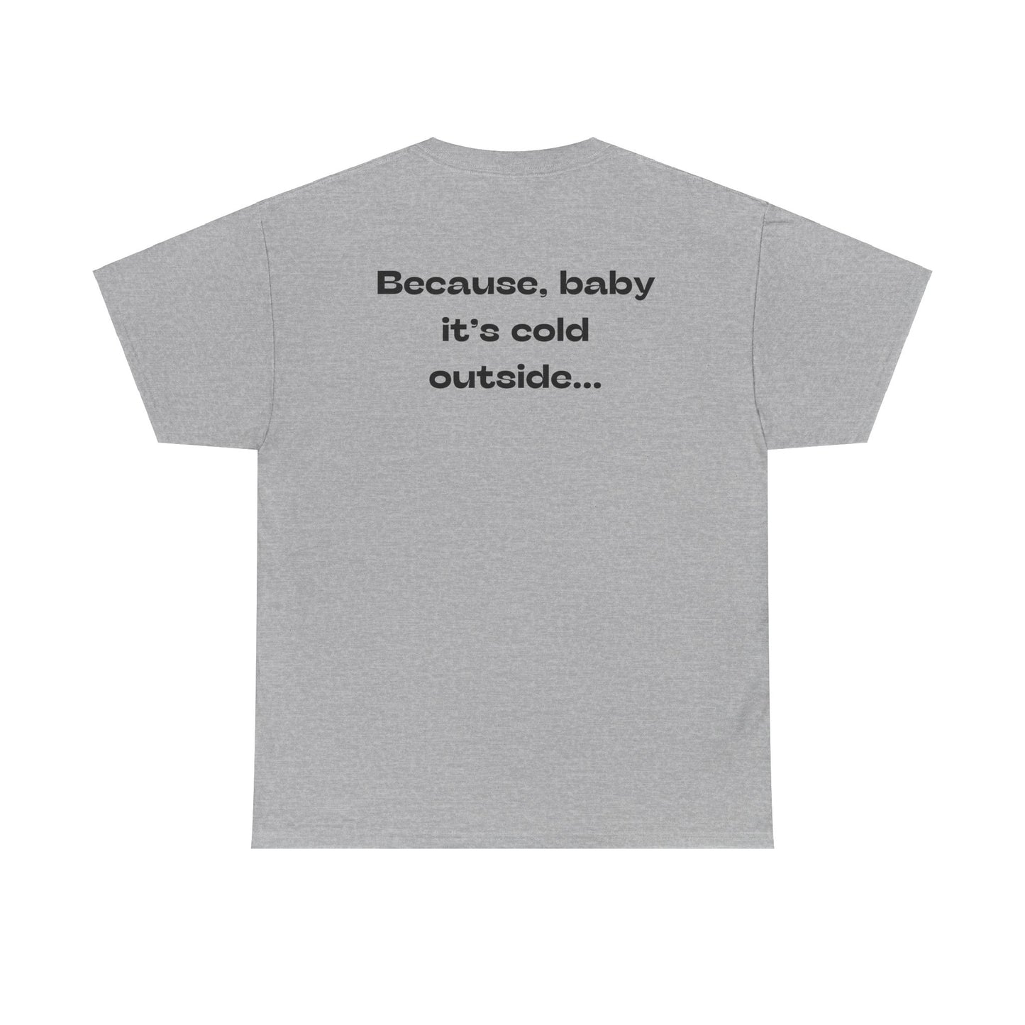 Fun, Imaginary North Pole Bar Unisex Heavy Cotton Tee