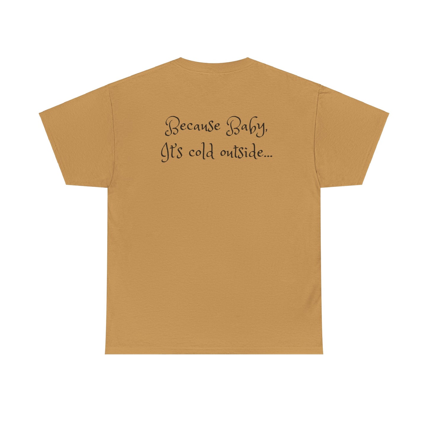 Fun, imaginary North Pole Gentleman's Club Unisex Heavy Cotton Tee