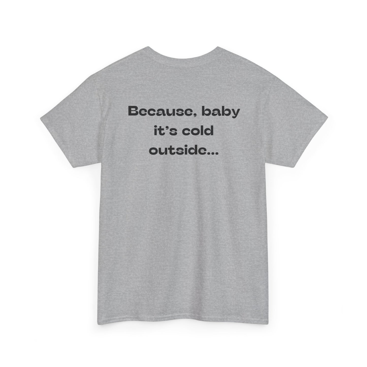Fun, Imaginary North Pole Bar Unisex Heavy Cotton Tee