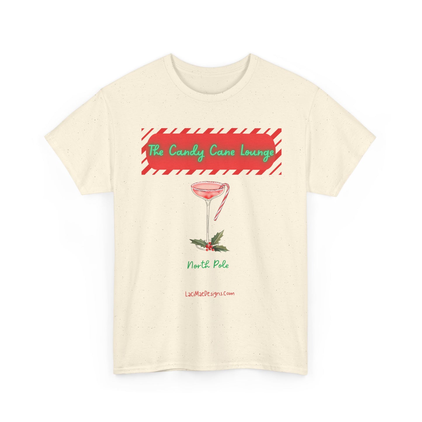 Fun, imaginary North Pole lounge Unisex Heavy Cotton Tee